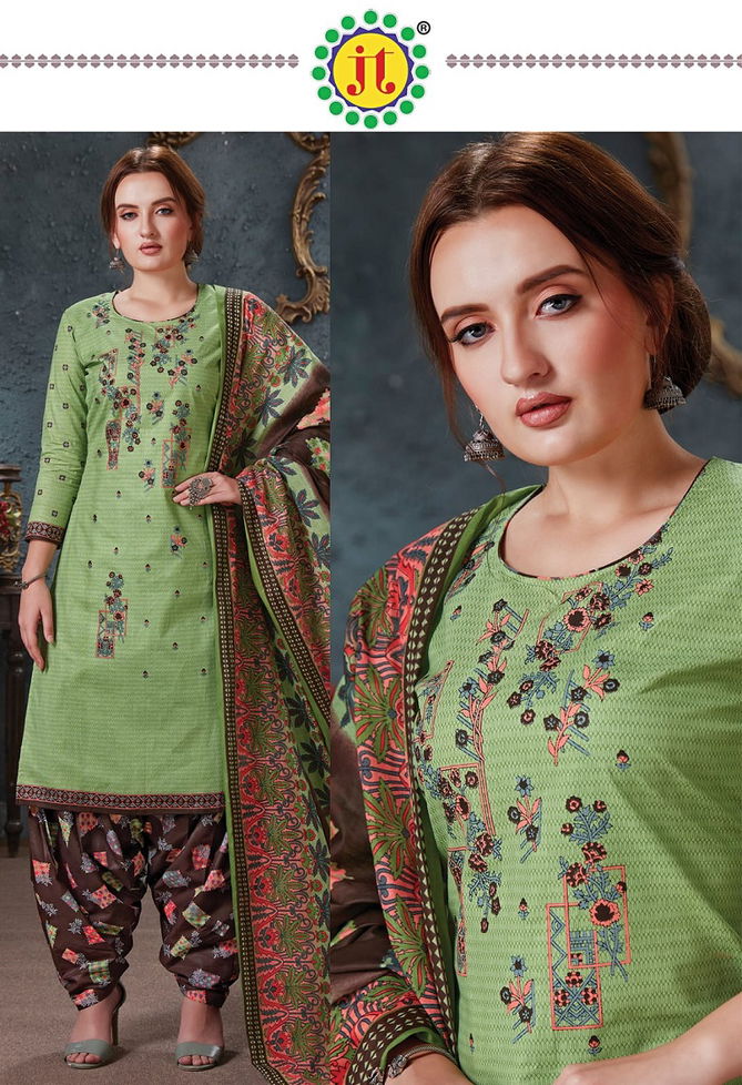 Jt Avantika 17 Casual Daily Wear Printed Cotton Dress Material Collection